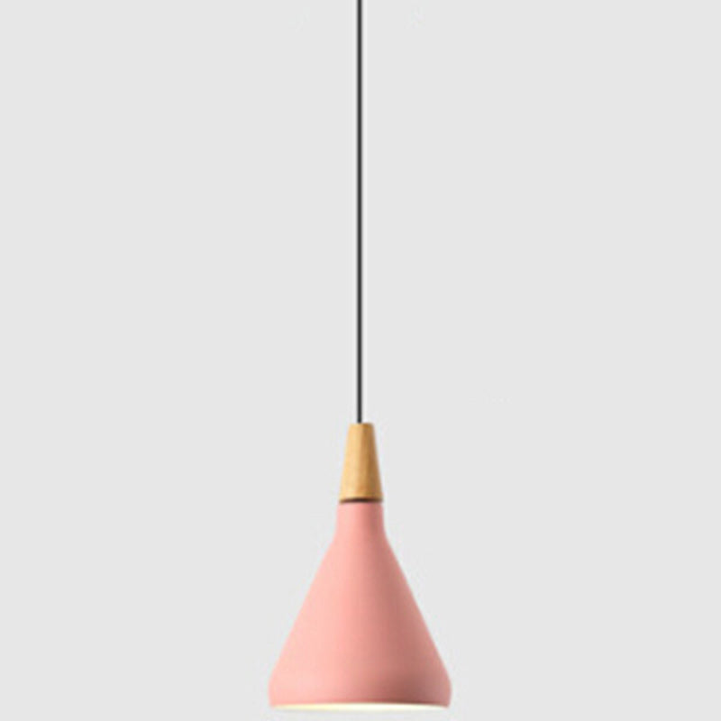 Simplicity Pendant Light: Nordic Macaroon Aluminum Lampshade | Multi Color Options Ideal 1-Light