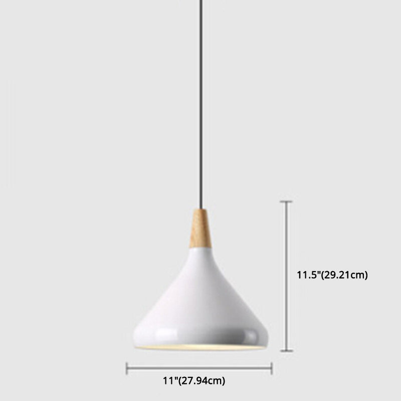 Simplicity Pendant Light: Nordic Macaroon Aluminum Lampshade | Multi Color Options Ideal 1-Light