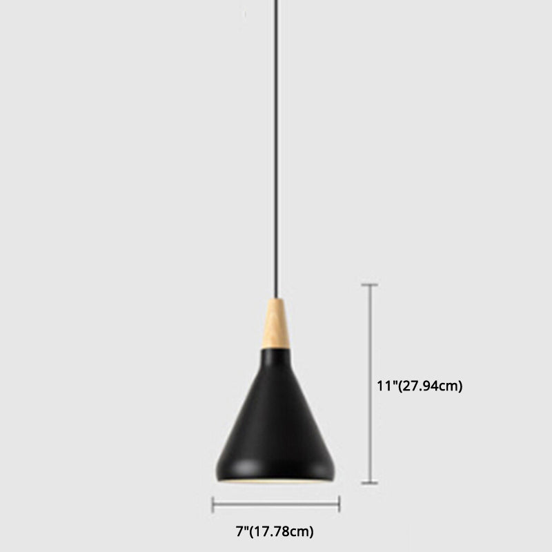 Simplicity Pendant Light: Nordic Macaroon Aluminum Lampshade | Multi Color Options Ideal 1-Light