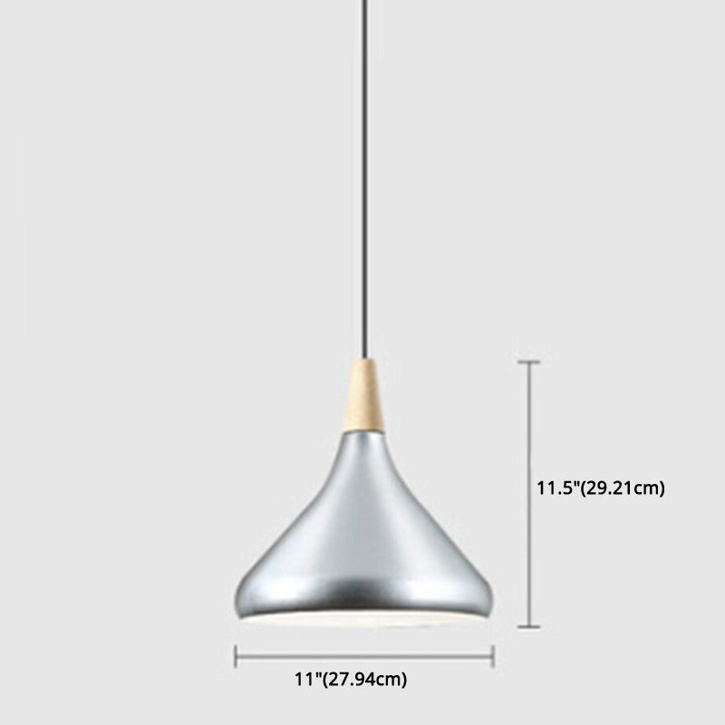 Simplicity Pendant Light: Nordic Macaroon Aluminum Lampshade | Multi Color Options Ideal 1-Light
