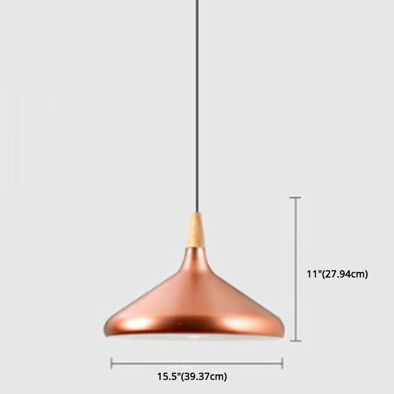 Simplicity Pendant Light: Nordic Macaroon Aluminum Lampshade | Multi Color Options Ideal 1-Light