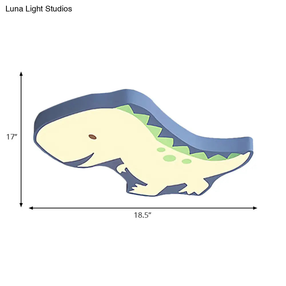 Dinosaur Led Ceiling Light For Kindergarten Nursery