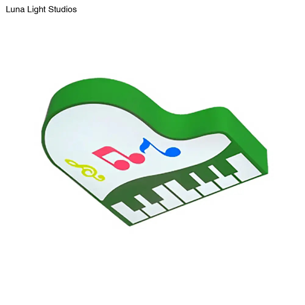 Led Cartoon Ceiling Light In Multiple Colors For Children’s Room - Warm/White