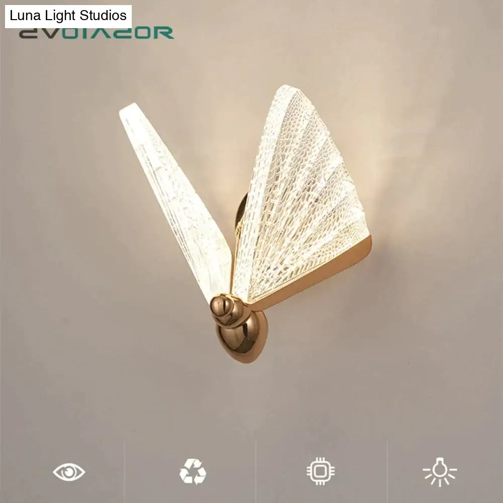 Merve - Nordic Creative Colorful Butterfly Led Wall Lamp Wall Lamp
