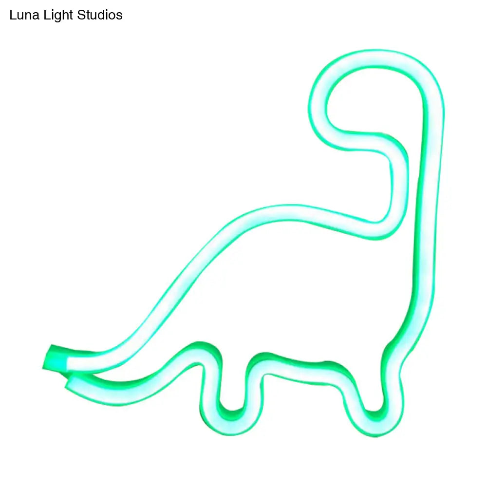Minimalistic Usb Led Night Lamp With Plastic Animation Framework For Modern Wall Lighting