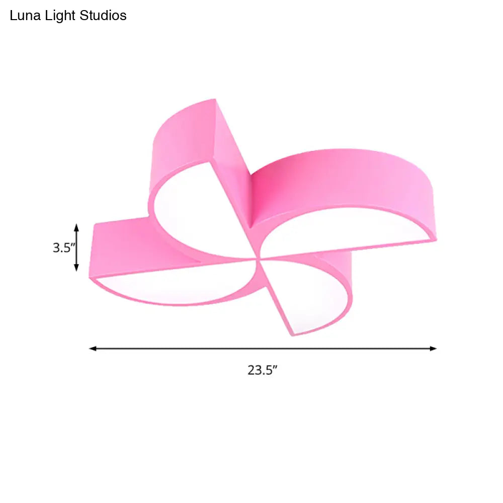 Modern Acrylic Toy Windmill Ceiling Light: Perfect For Game Rooms And Hallways