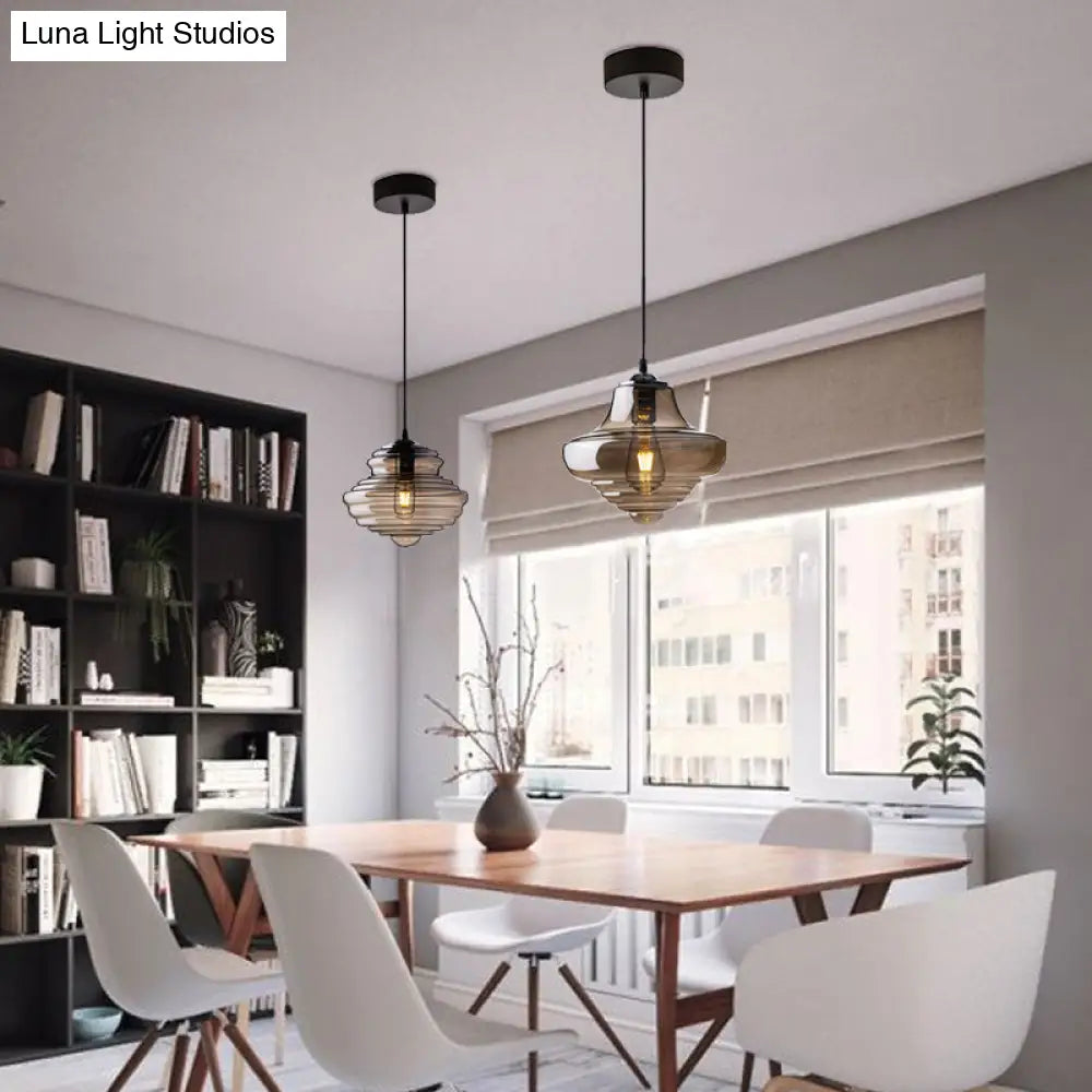 Modern Glass Pendant Lighting For Dining Room Table