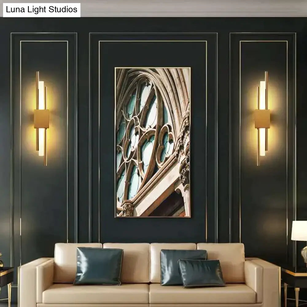 Modern Light Luxury Bedroom Copper Wall Lamp Copper Wall Lamps