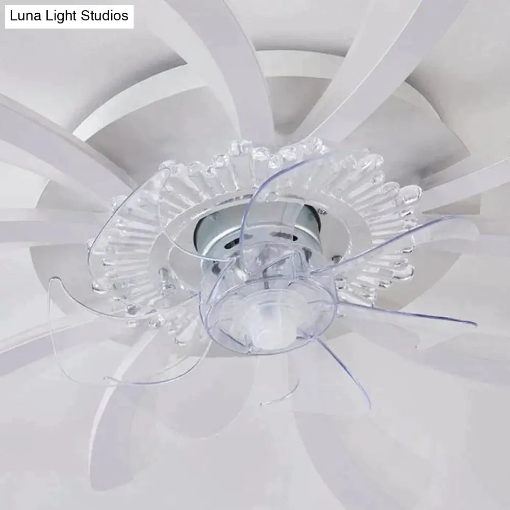 Modern minimalist dandelion fan ceiling lamp Ceiling