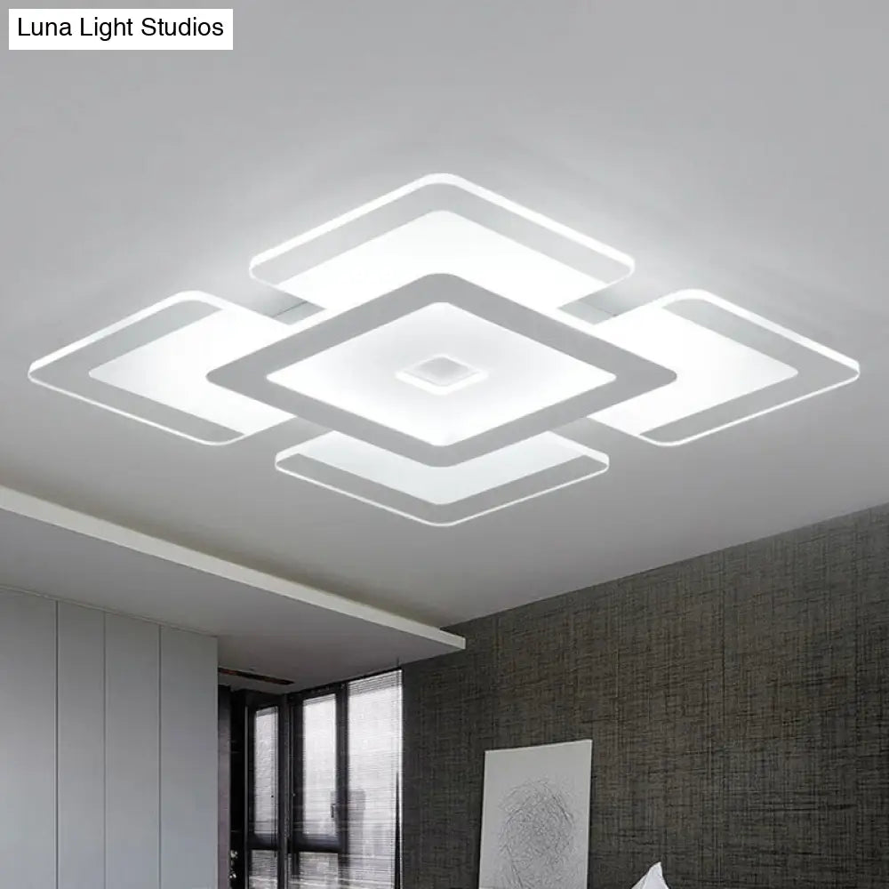 Modern Style Acrylic Led Flush Ceiling Light - Clear!
This Revised Title Maintains The Important