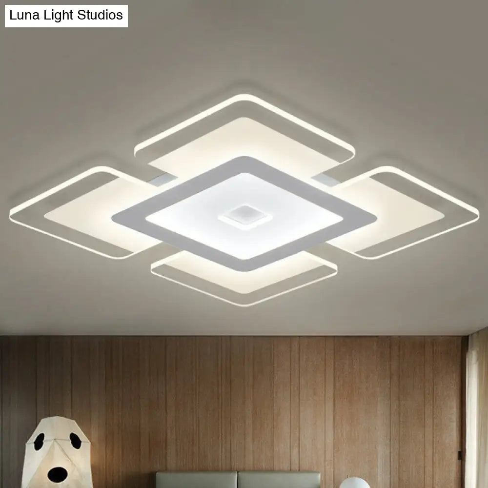 Modern Style Acrylic Led Flush Ceiling Light - Clear!
This Revised Title Maintains The Important