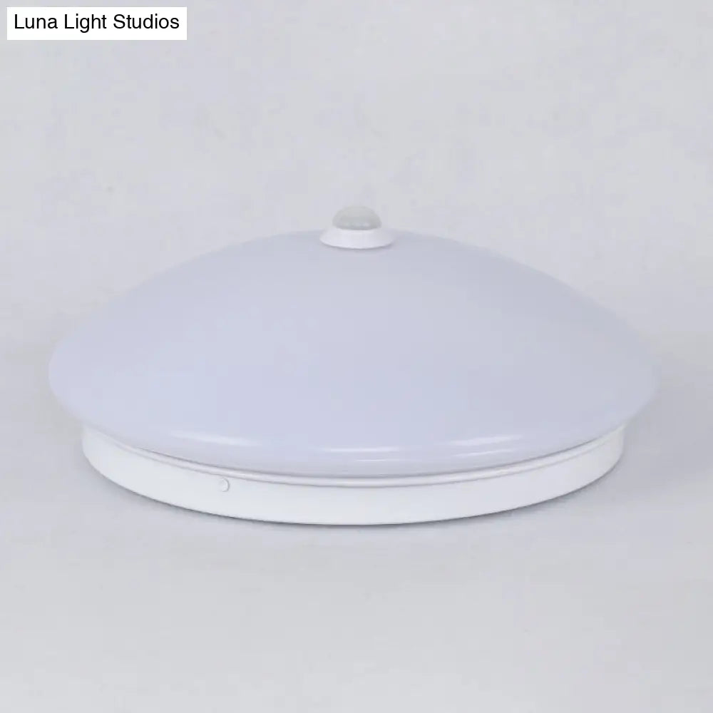 Motion - Sensing Cap Shape Led Flush Ceiling Light For Hallway