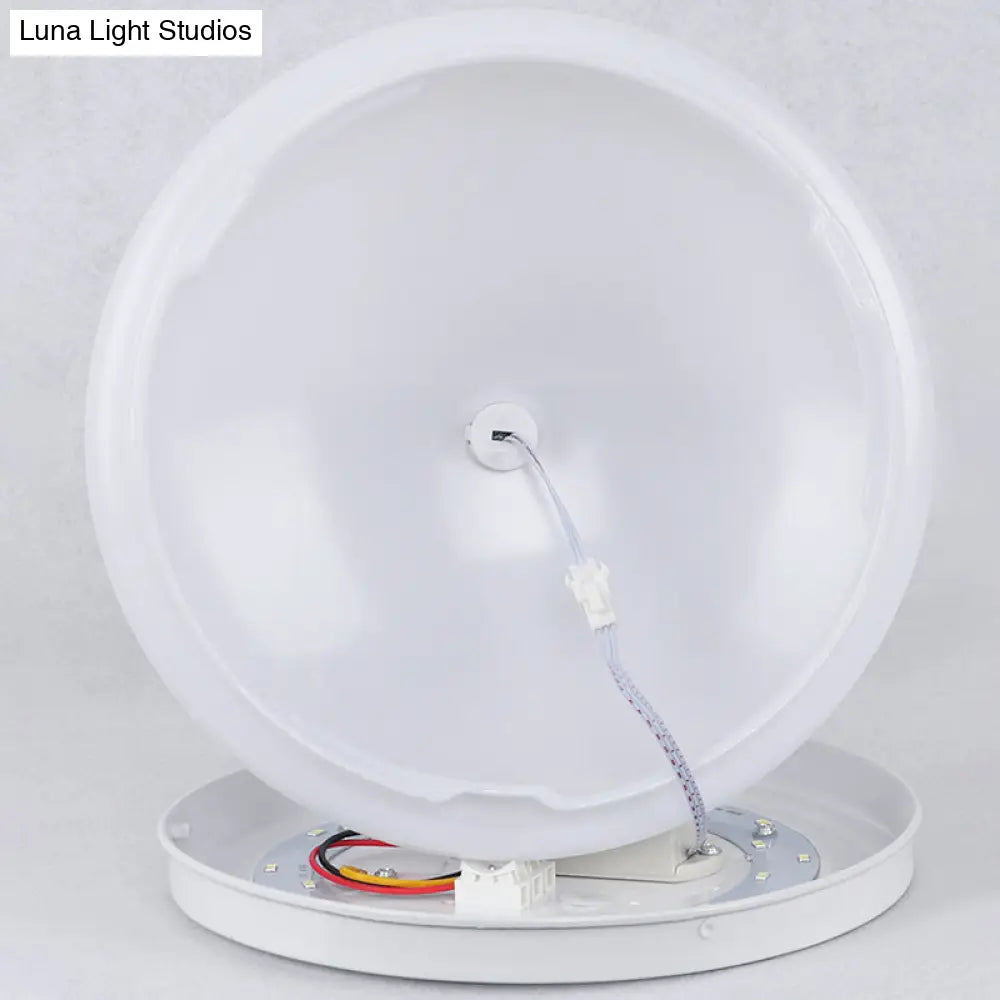 Motion - Sensing Cap Shape Led Flush Ceiling Light For Hallway