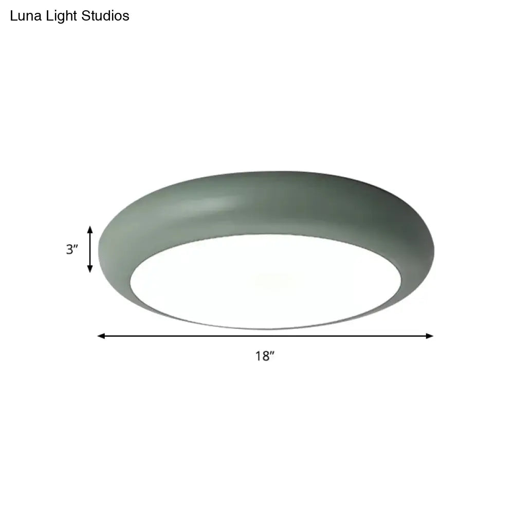 Nordic Led Ceiling Light For Children’s Bedroom