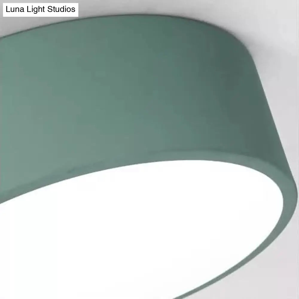 Nordic Stylish Acrylic Round Small Ceiling Lamp For Kindergarten Bathroom