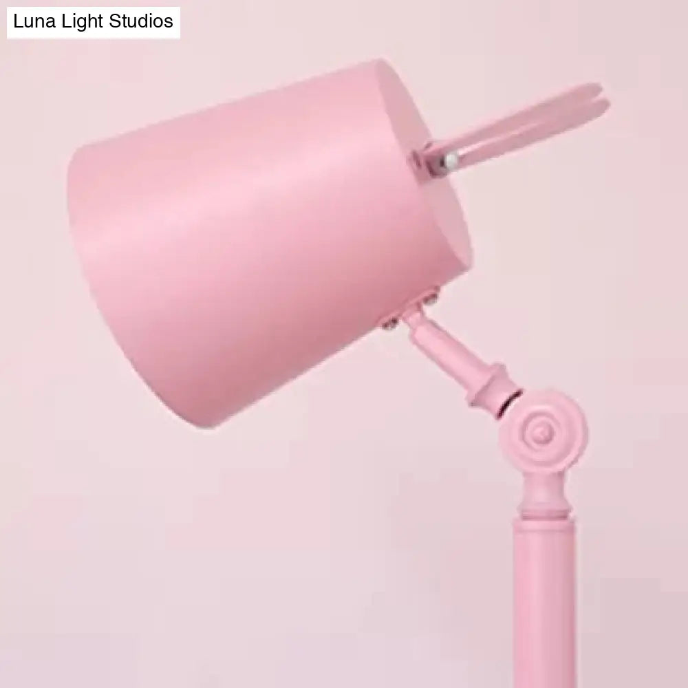 Rotatable Metal Bunny Desk Light: Perfect For Dormitory And Bedroom Study
