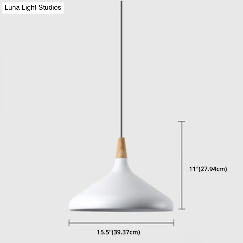 Simplicity Pendant Light With Multi Color Options - Nordic Macaroon Aluminum Lampshade Perfect For