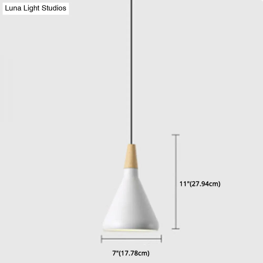 Simplicity Pendant Light With Multi Color Options - Nordic Macaroon Aluminum Lampshade Perfect For