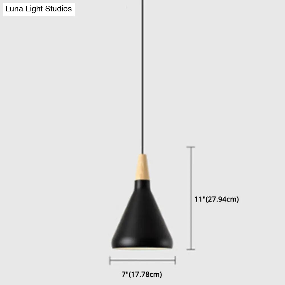 Simplicity Pendant Light With Multi Color Options - Nordic Macaroon Aluminum Lampshade Perfect For