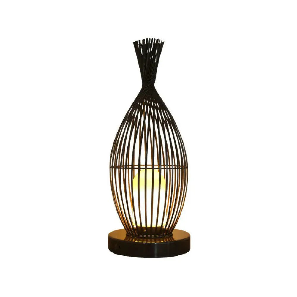 Sleek Iron Floor Light With Acrylic Shade - Ideal For Outdoor Areas