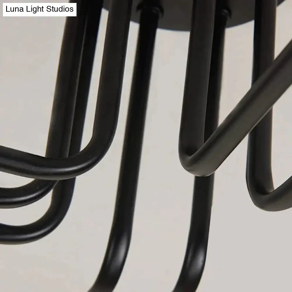 Vintage Ceiling Lights Iron Personality For Living & Bed Room