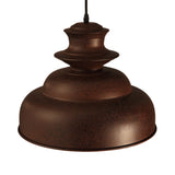 Bronze Double Bubble Pendant Light - Vintage Style For Indoor Spaces
