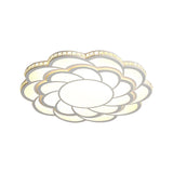 Blossom Large Flush Mount Led Crystal Accent Lamp - 31.5/39 Wide Warm/White Light