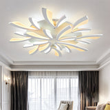 Modern Dandelion Flush Mount Light - Acrylic Ceiling Fixture With 3/5/9 Lights For Living Room In