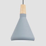 Nordic Aluminum Coolie Shade Suspension Pendant Light - 1 Head 7/10.5/15 Inch Wide Ideal For Office