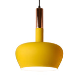 Modern Metal Hanging Pendant Light - Wine Glass Inspired Design With 1 And Blue/Pink/Yellow