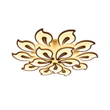 Modern Acrylic Bauhinia Flush Ceiling Light With Led 3/5/9-Light Fixture In Warm/White/Natural