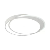 Sleek Round Ceiling Mount Light - Acrylic Flush Perfect For Adult Bedroom White / 16
