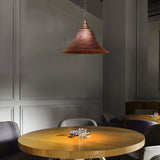 Wrought Iron Rustic Bell Pendant Light With Farmhouse Chic Style For Restaurants And Homes