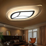 Led Leaf Flush Mount Ceiling Light In Warm/White