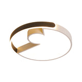 Rounded Splicing Ceiling Flush Acrylic Led Lighting 18/22 Dia Modern Design Warm/White Light