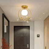 Northern Europe Led Corridor Bird Ceiling Lamp