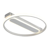 Flush Mount Acrylic Led Light For Bedroom Ceiling - Ring Design Warm/White 16/19.5/23.5 Dia