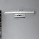 16/22 Led Bathroom Vanity Mirror Light With Aluminum Frame - Modern Style White/Warm Lighting Silver