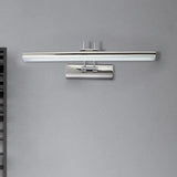16/22 Led Bathroom Vanity Mirror Light With Aluminum Frame - Modern Style White/Warm Lighting Silver
