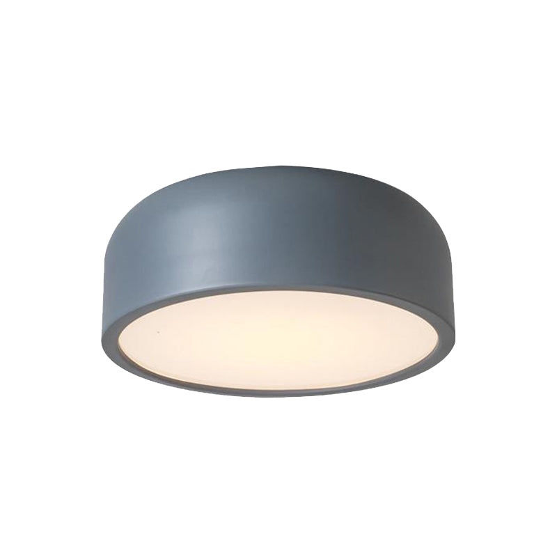 Nordic Led Ceiling Light For Kid’s Bedroom With Acrylic Dome Shade