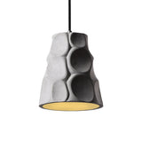 Nordic Style Grey Concrete Cone Pendant Light With 1-Light