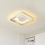 Contemporary White Acrylic Led Flush Mount Ceiling Light With Loving Heart Design
