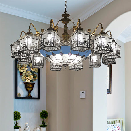 Mermaid Glass Chandelier For The Traditional Home - Perfect Living Rooms Clear