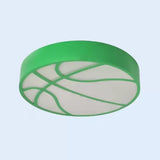 Cartoon Basketball Ceiling Lamp For Babys Room And Hallway