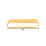 Nordic Led Flushmount Rgb Mathematical Notation Ceiling Lamp With Metal Shade