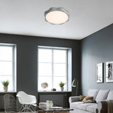 Gray Nordic Style Acrylic Ceiling Mount Light For Child Bedroom