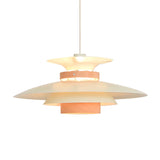 Metal Ufo Pendant Light With Adjustable Cord - Creative One-Light Design Shop Bookstore