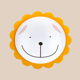 Modern Sun Ceiling Mount Light - Acrylic Flush For Kindergarten And Baby Bedrooms Yellow / Warm