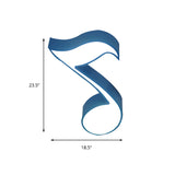 Modern Musical Note Flush Ceiling Light For Bedroom - Acrylic Lamp