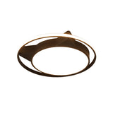 Cat Shaped Ceiling Light For Bedroom Décor - Animal Design Acrylic Flush Mount